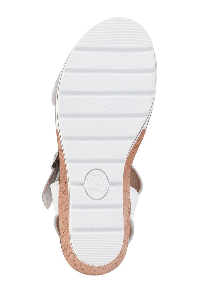 ELENA EDEN, bequeme Damen-Sandaletten, Weite H, mit herausnehmbarem Fu&szlig;bett 