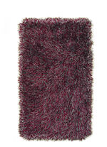 Hochflor Brücken und Teppiche  AUBERGINE