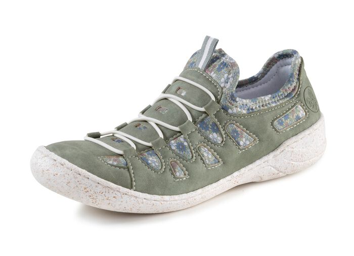 Rieker Slipper aus weichem Nubukmaterial 