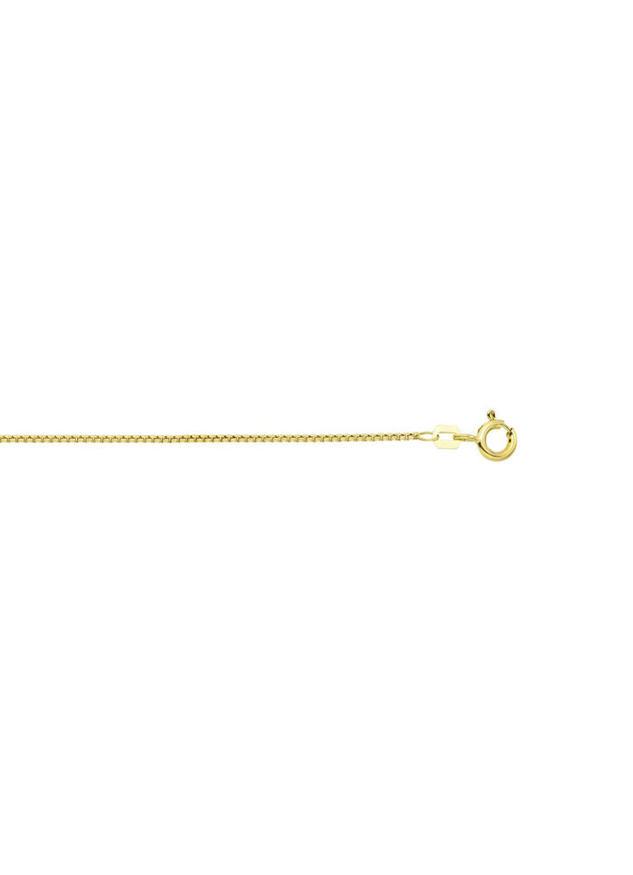 Runde Veneziakette aus Gold 