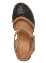 Gemini Sandalette aus perforiertem Rind-Nappaleder 