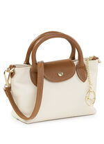 Laurina, Mini-Tasche, Damen, mit abnehmbarem, verstellbarem Umhängeriemen BEIGE-BRAUN