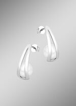 Moderne Ohrstecker mit S&uuml;&szlig;wasser-Zuchtperlen 