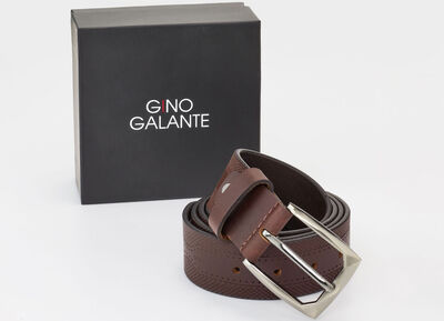 Gino Galante, Herren-Gürtel, 4 cm breit 