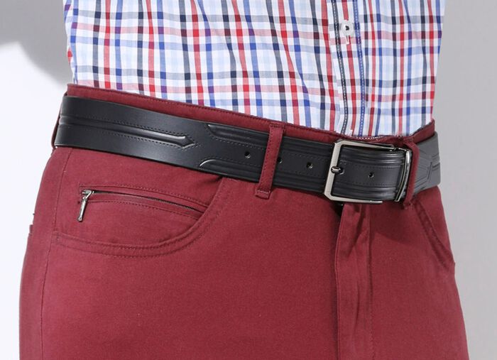 GINO GALANTE Lederg&uuml;rtel zum K&uuml;rzen 