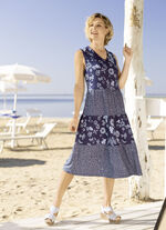 Kleid in angesagtem floralen Dessin 