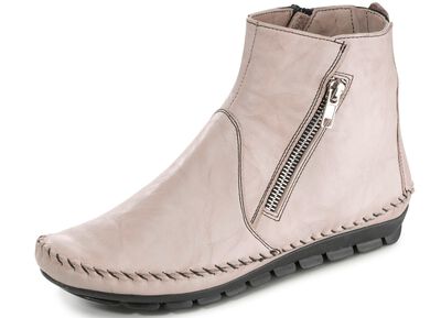 Gemini, bequeme Damen-Stiefeletten, Weite G, mit herausnehmbarem Fu&szlig;bett 
