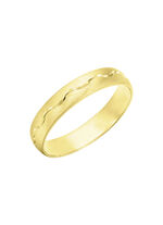 Bezaubernder Partnerring aus vergoldetem Silber 925/- fein 