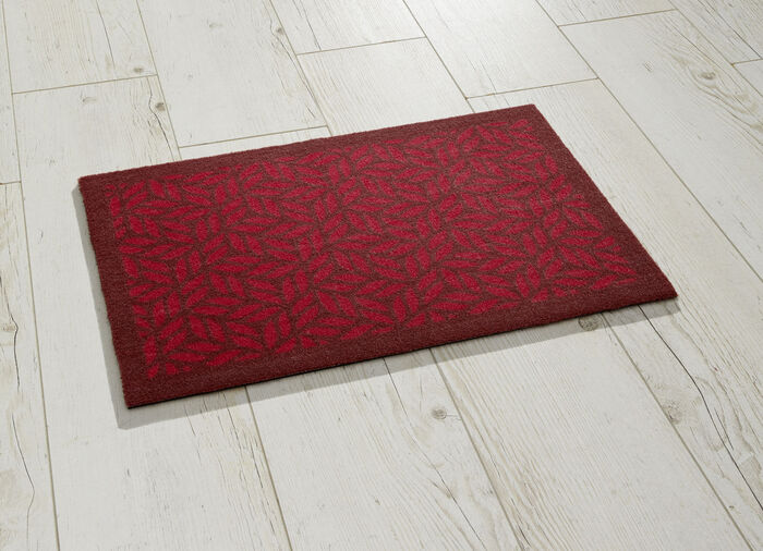 Fußmatte mit Latex-Rückseite ROT