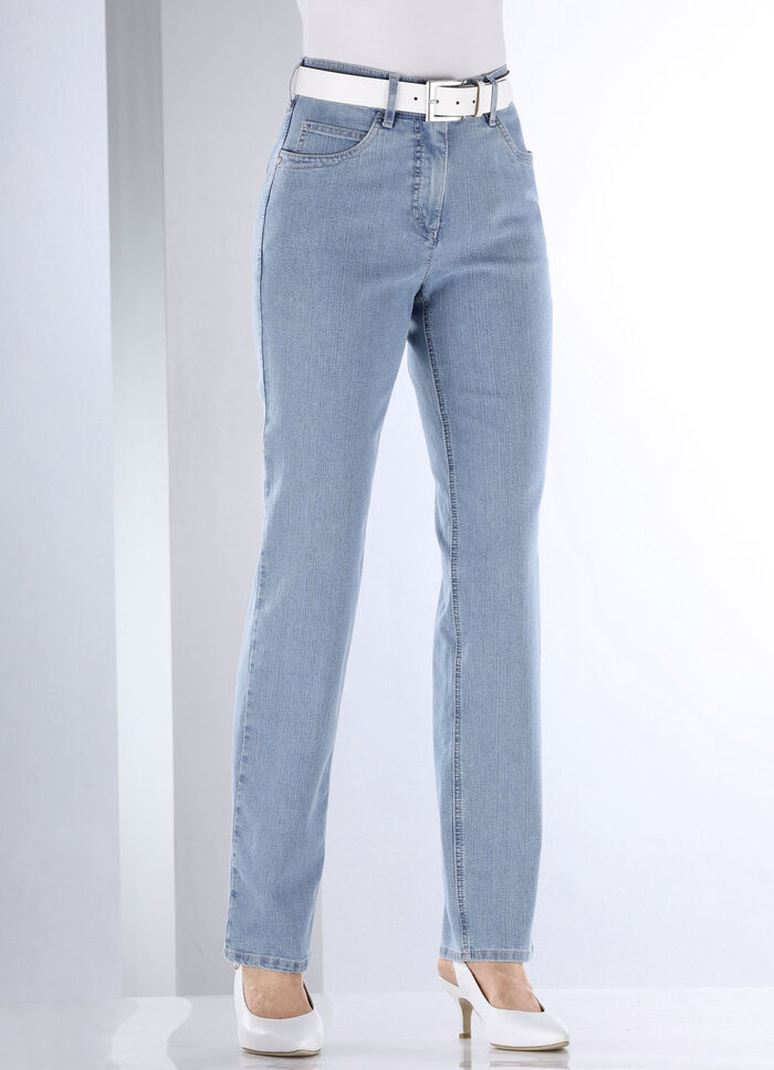 Komfortjeans CARLA HELLBLAU
