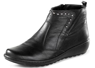 Gemini, bequeme Damen-Boots, Weite G, mit herausnehmbarem Fu&szlig;bett 