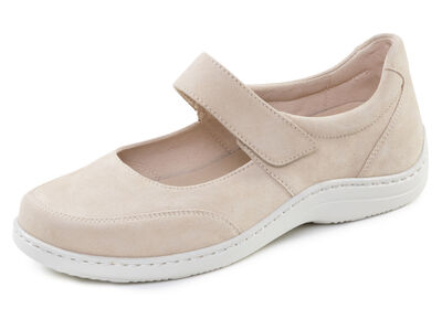 ELENA EDEN, bequeme Damen-Slipper, Weite H, mit herausnehmbarem Fußbett 