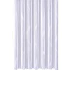 Store  im Wellen-Dessin mit Universalschienenband WEISS-WEISS