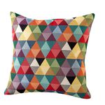 Farbenfrohe Kissenbezüge mit Reißverschluss BUNT