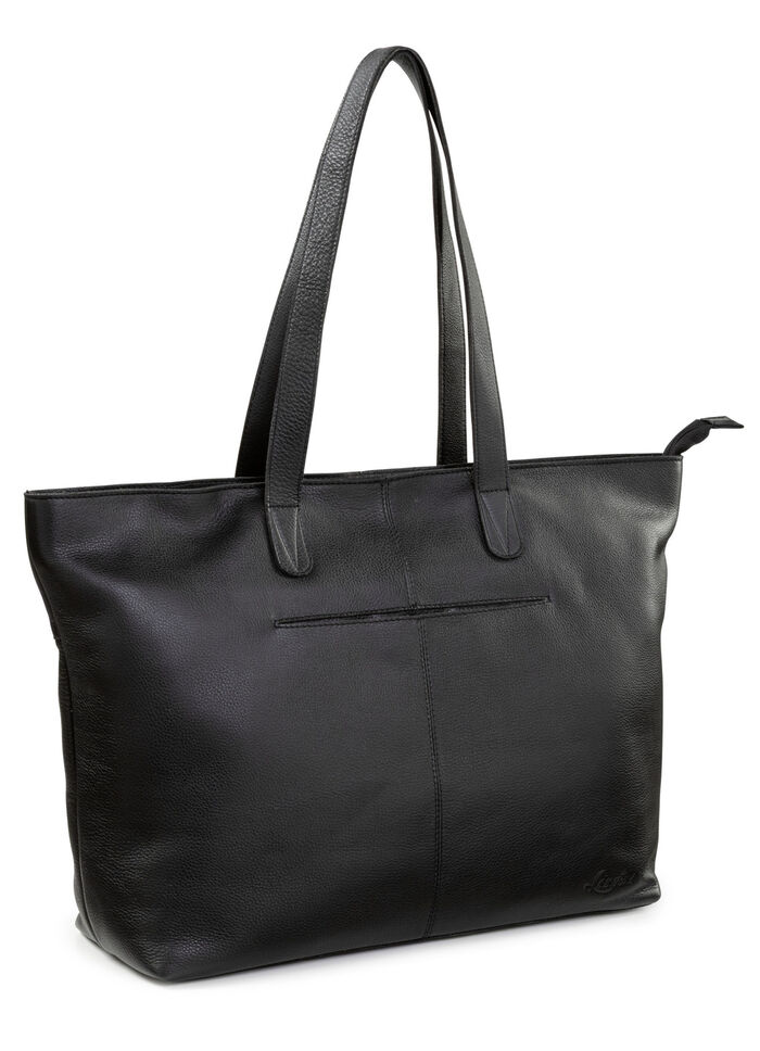 Laurina, Tasche, Damen, aus Leder SCHWARZ