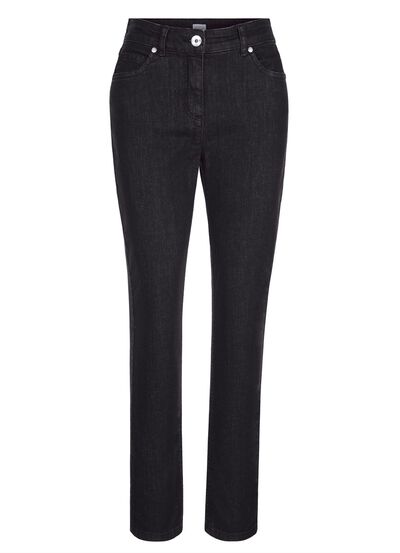 Jeans in klassischer 5-Pocket-Form 
