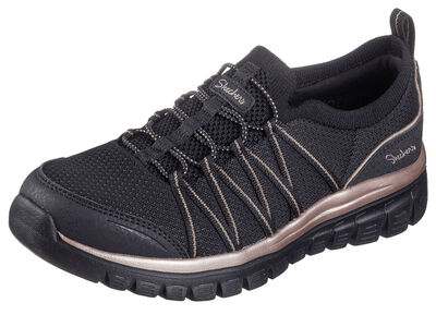 SKECHERS,  trendige Damen-Slipper, aus gestricktem Mesh-Material 