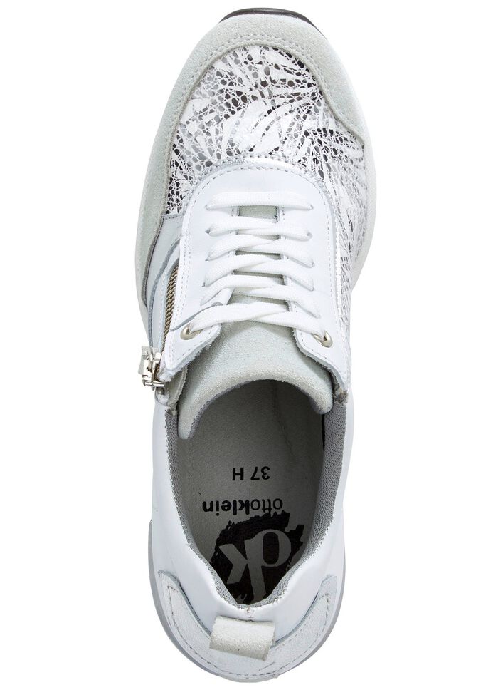 ELENA EDEN Schn&uuml;rschuh mit gl&auml;nzend bedrucktem Elastikmaterial 