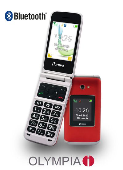 Olympia VITUS 4G Klapphandy mit Gro&szlig;tasten 