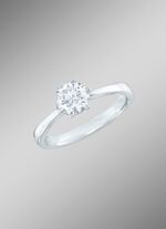 Damenring in Wei&szlig;gold 