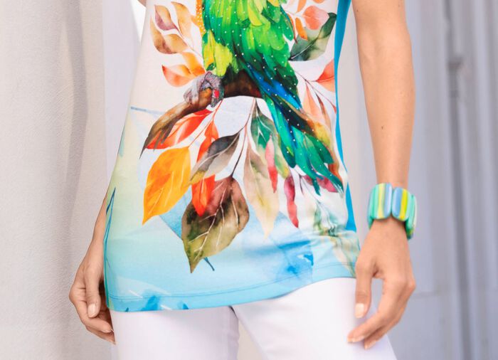 Buntes Statement-Armband 