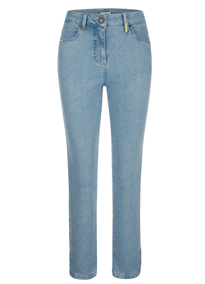Knöchellange Jeans in 5-Pocket-Form 