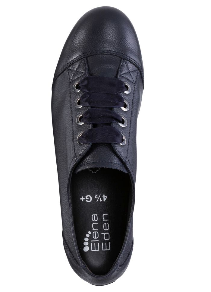 ELENA EDEN Schnürschuh aus bestem Kalbleder DUNKELBLAU