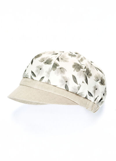 Modische Damen-Ballonmütze mit Elastikeinsatz 