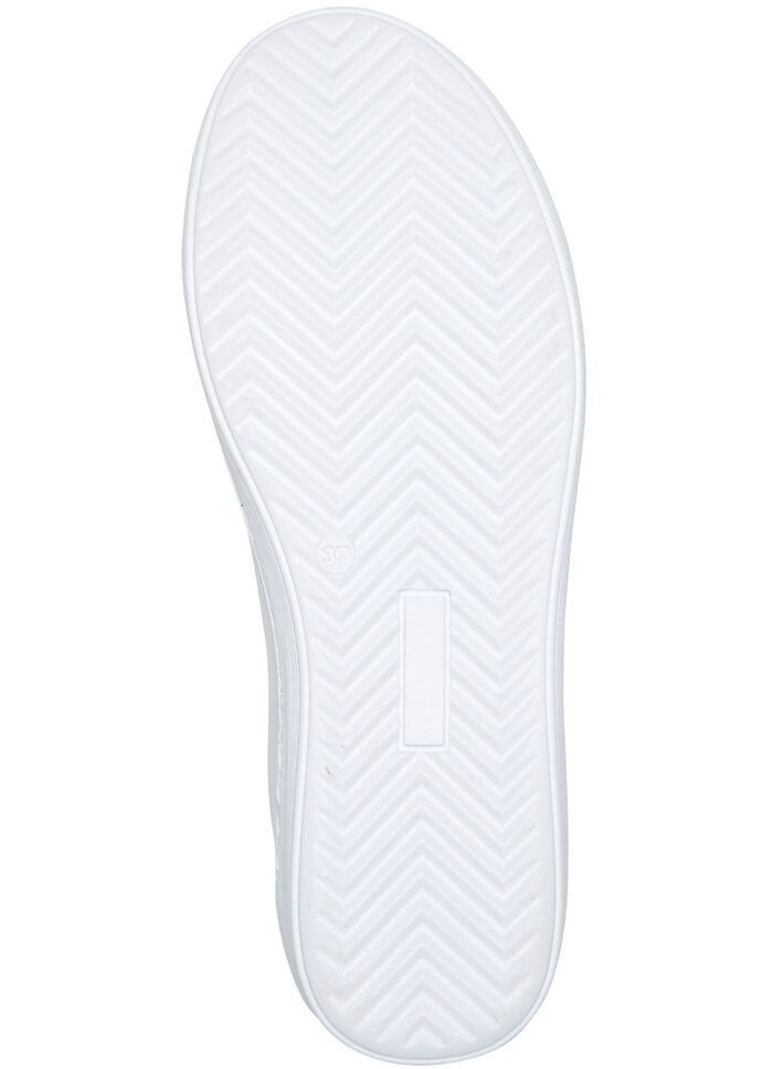 Andrea Conti Sneaker mit bunten Gummib&auml;ndern WEISS