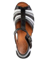 Gemini, modische Damen-Sandaletten, Weite G, mit Gummizug 