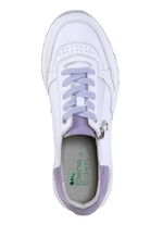 ELENA EDEN Schn&uuml;rschuh aus Nappaleder mit Velours-Bes&auml;tzen 