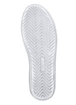 ELENA EDEN Schnürschuh aus teilweise perforiertem Nappaleder BEIGE