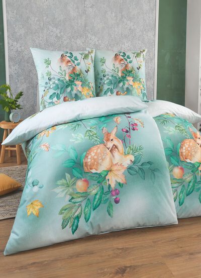 Digitalbedruckte Bettw&auml;sche-Garnitur von Estella 