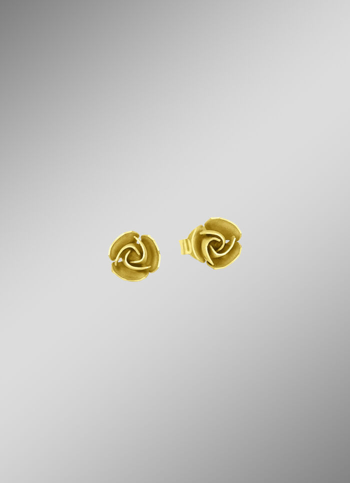 Schicke Ohrstecker Rose 