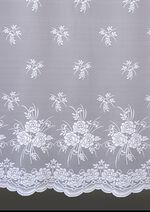 Floral dessinierter Store mit Universalschienenband 