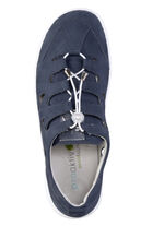 Waldläufer Slipper aus Nubukleder MARINE