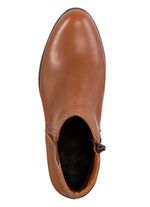 ELENA EDEN Stiefelette mit angesagten Ziernieten COGNAC