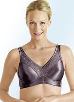 Swegmark of Sweden Zweierpack BH mit Spitzeneinsätzen 1X SAND, 1X MAUVE