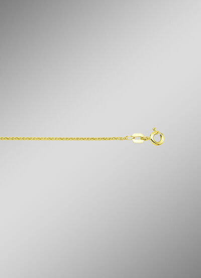Zopfkette aus Gold 