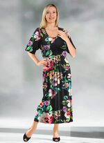 Kaftan in knöchellanger Schlupfform 