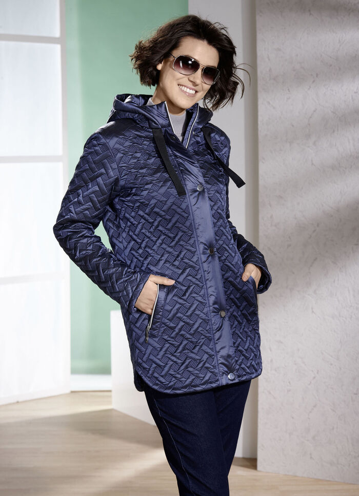 Jacke mit interessanter Steppung 