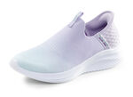 SKECHERS Slipper mit geformter Slip-Ins Fersenplatte FLIEDER-TÜRKIS