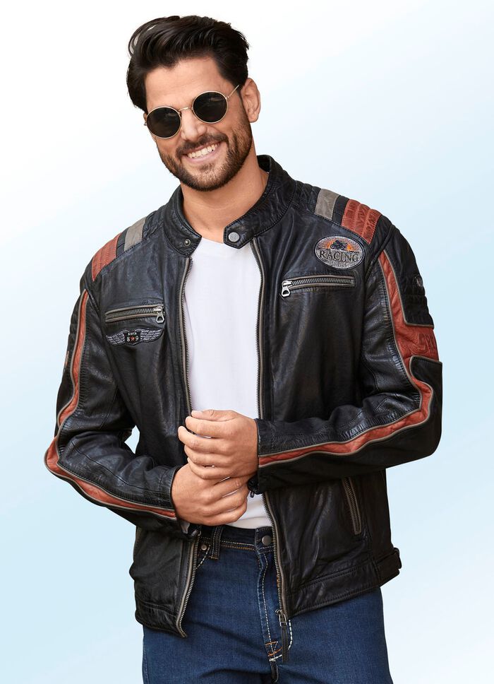 Lederkurzjacke von "Gipsy" 