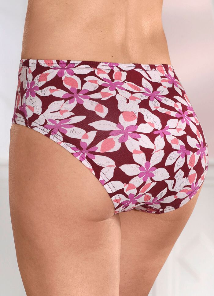 Viererpack Slips mit Gummizug im Bund 