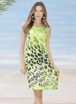 Laurina Kleid mit Allover-Druckdessin, &auml;rmellos 