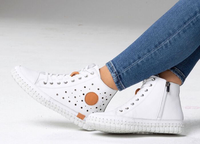 Gemini, sommerliche Damen-Boots, Weite G, mit herausnehmbarem Fu&szlig;bett 