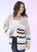 Strickjacke mit Struktur 
