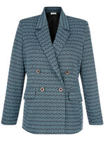 Blazer mit interessantem Dessin 