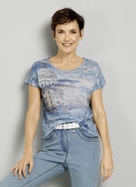 Shirt mit rundem Halsausschnitt 