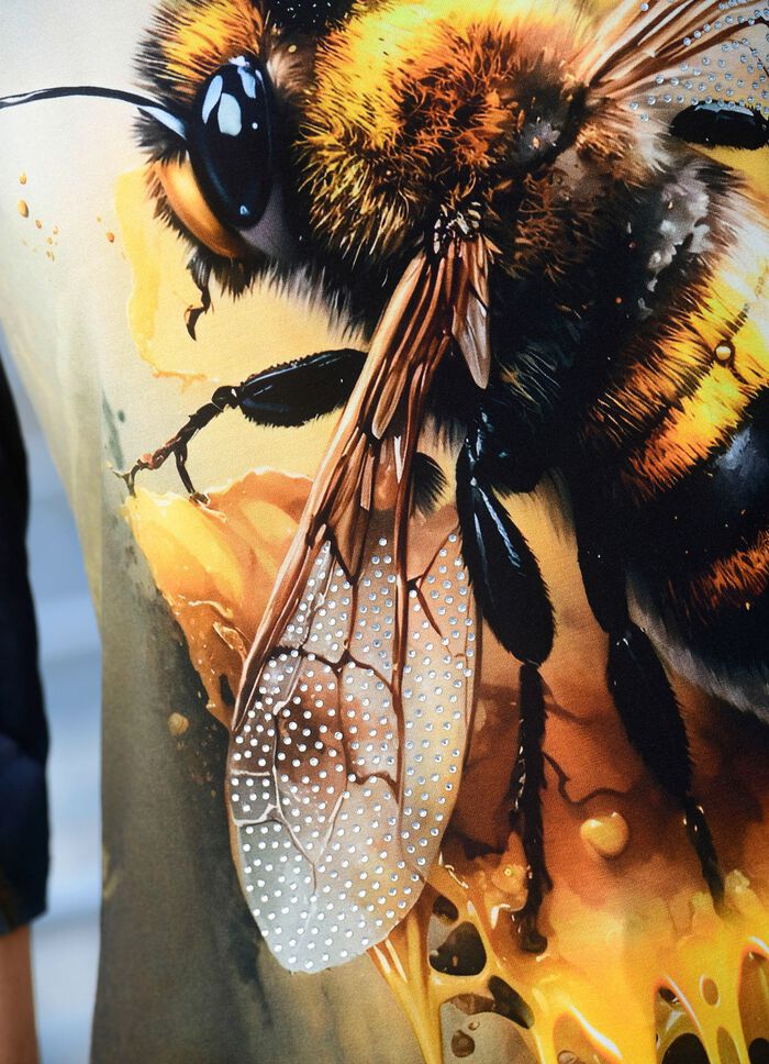 Shirt mit Allover-Dessin 